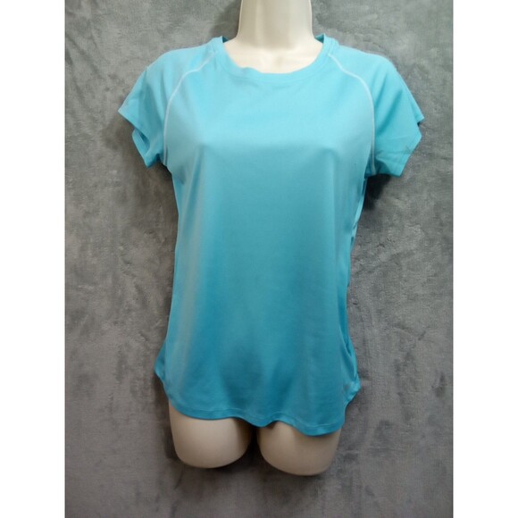 Champion Shirt Womens Medium Dry Dri Fit Cap Sleeve Athletic Top - Picture 1 of 8